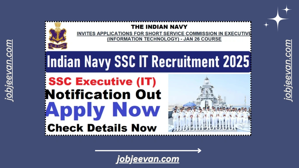 Indian Navy SSC IT Recruitment 2025