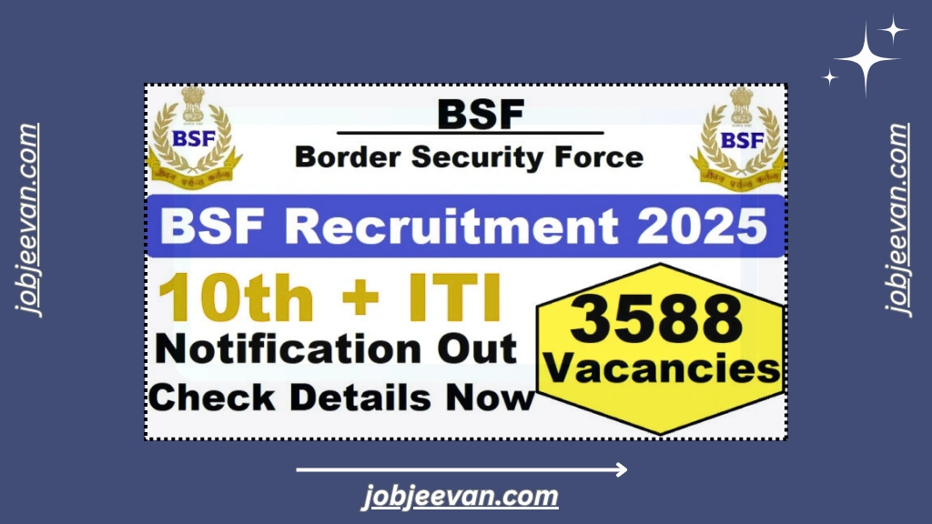 BSF Tradesman Recruitment 2025
