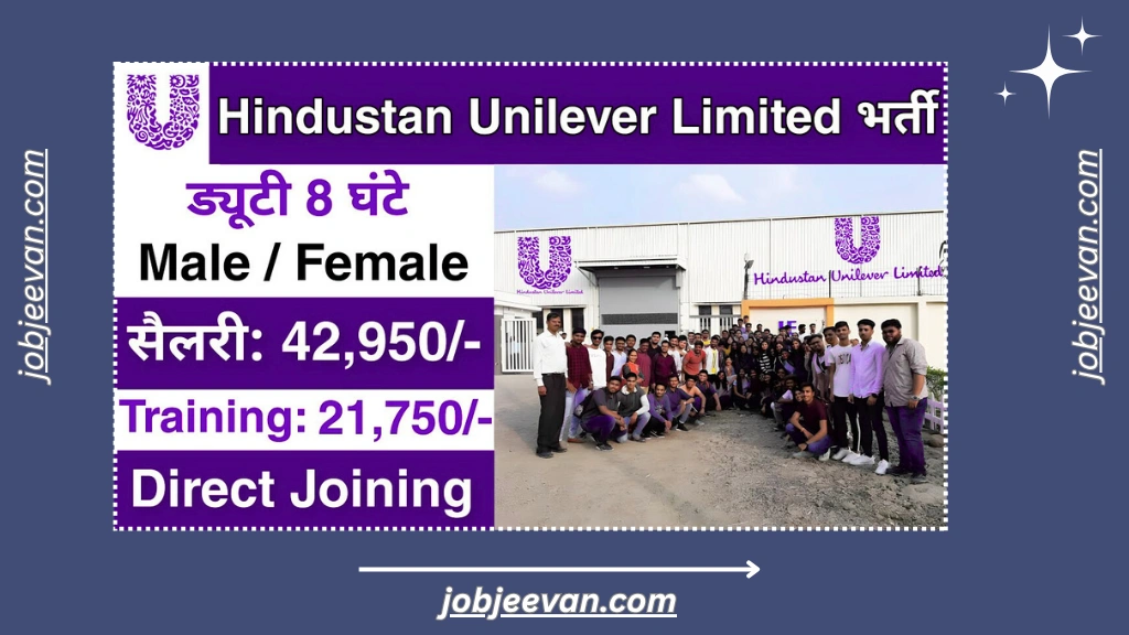 Hindustan Unilever Limited Recruitment 2025: Apply Online for Multiple Positions Across India
