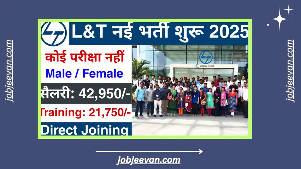 LT Recruitment 2025